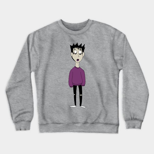 SammyBoy Crewneck Sweatshirt by AliAalerud